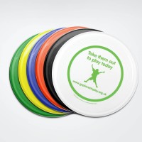 Frisbee z plastiku z recyklingu 125 mm