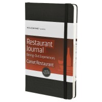 Restaurant - Dining Out Experience Journal - specjlany notatnik Moleskine Passion Journal