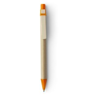Eko długopis pomarańczowy