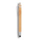 Bambusowy długopis z końcówką dotykową